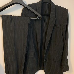 Express Pinstripe Suit